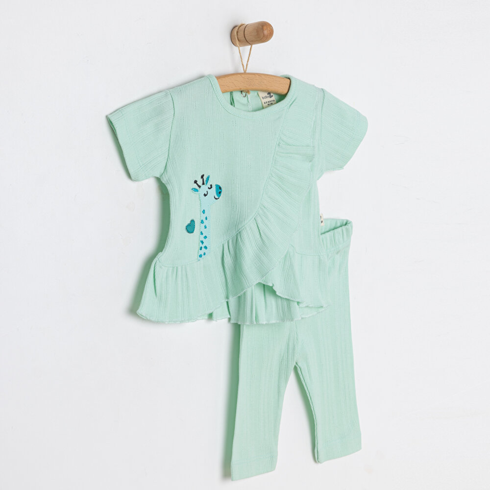 First Holiday Kız Bluz - Pantolon Kız Bebek