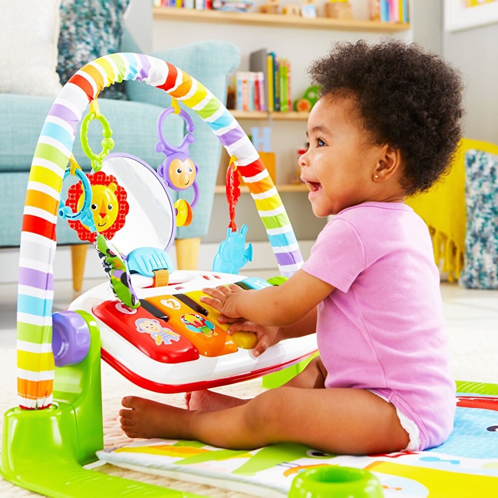 Fisher Price Delüks Piyanolu Jimnastik Merkezi (Türkçe)