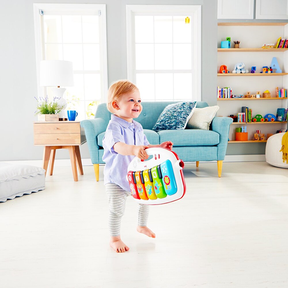 Fisher Price Delüks Piyanolu Jimnastik Merkezi (Türkçe)