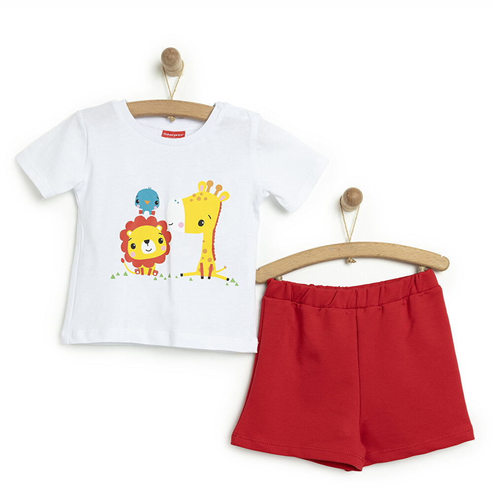 Fisher Price Fisher Price Tshirt-Şort Erkek Bebek