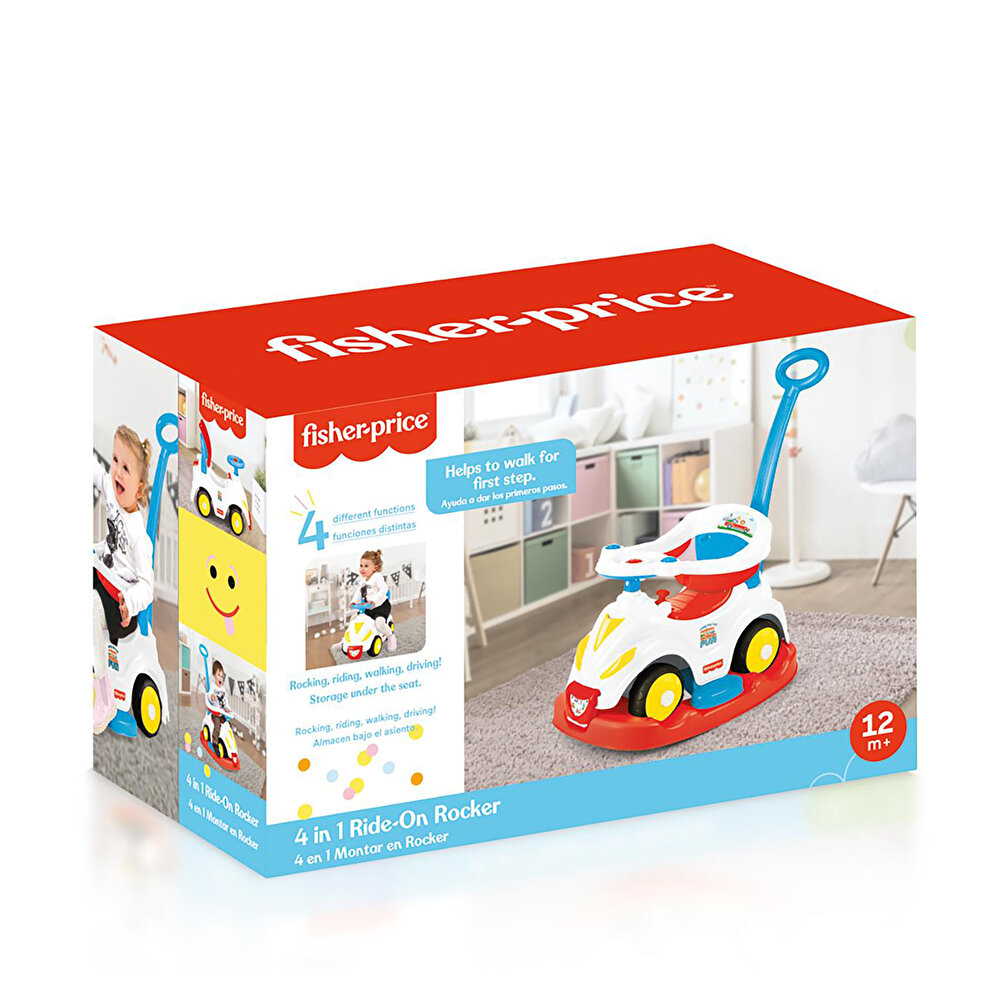 Fisher Price Smile Araba 4-ü-1 Arada