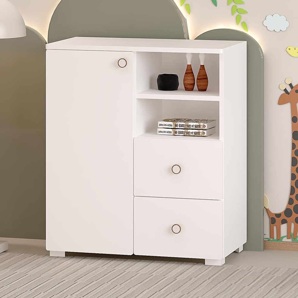 Fly 2 Çekmece 1 Kapaklı Şifonyer