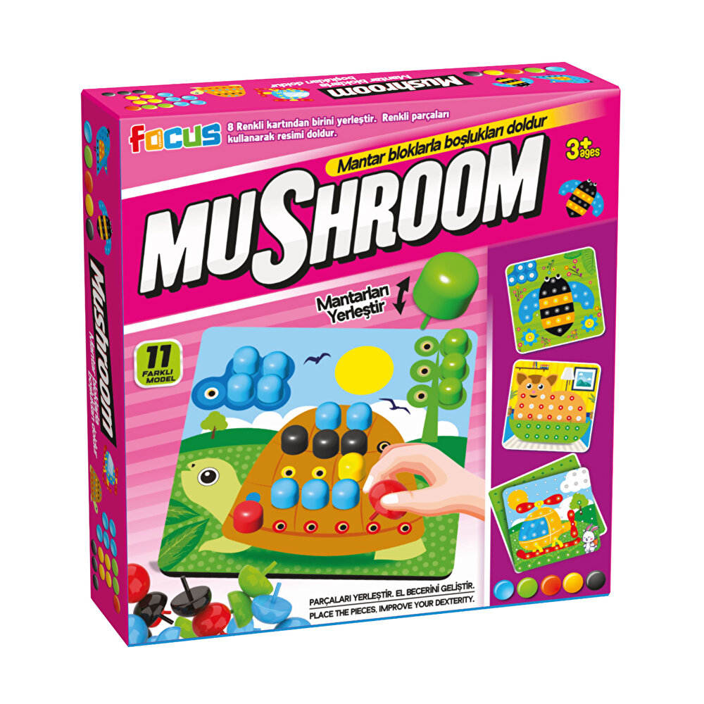 Focus Mushroom Şekil Tamamlama
