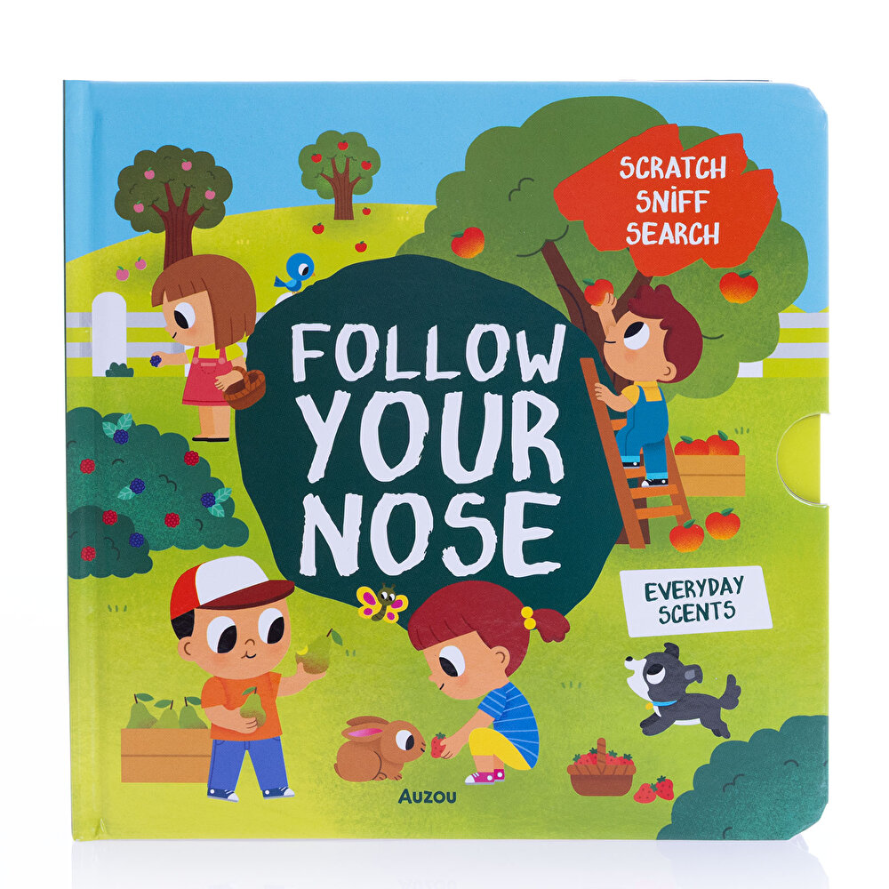 Follow Your Nose: Everyday Scents /İngilizce, hareketli ve kokulu kitap