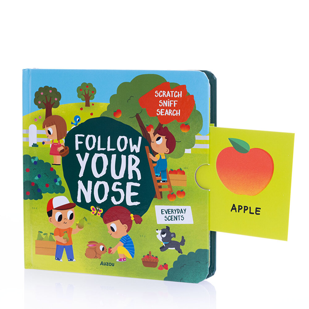 Follow Your Nose: Everyday Scents /İngilizce, hareketli ve kokulu kitap