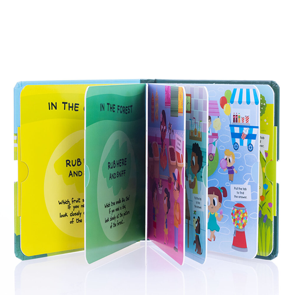 Follow Your Nose: Everyday Scents /İngilizce, hareketli ve kokulu kitap