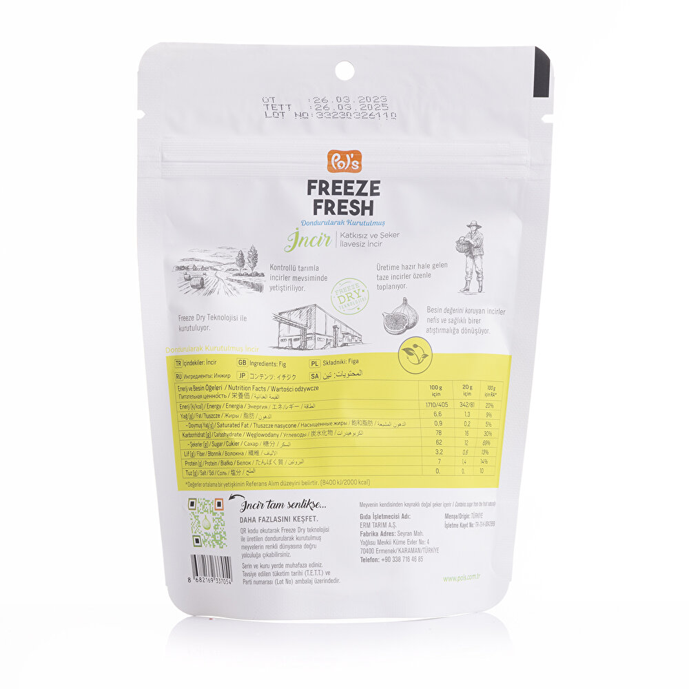 Freeze Fresh Küp İncir 20 gr