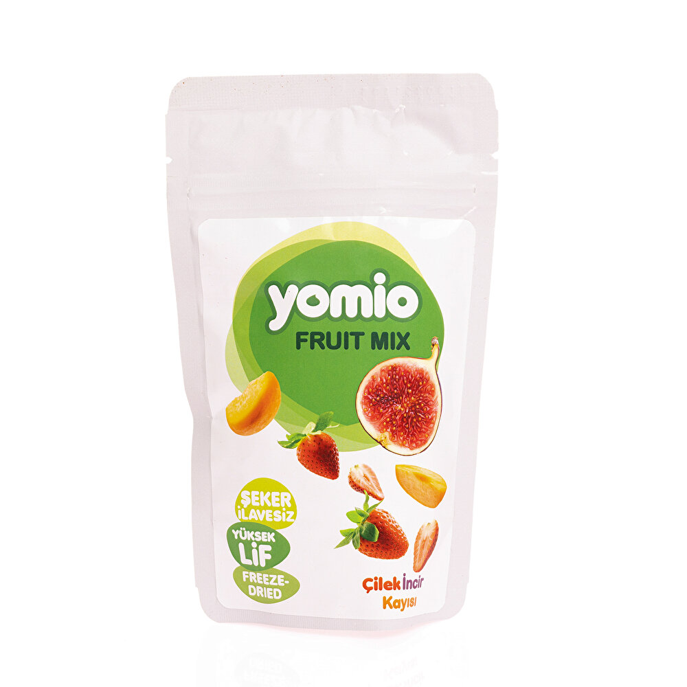 Fruit Mix Freeze Dry Meyve Dilimleri İncir-Kayısı-Çilek