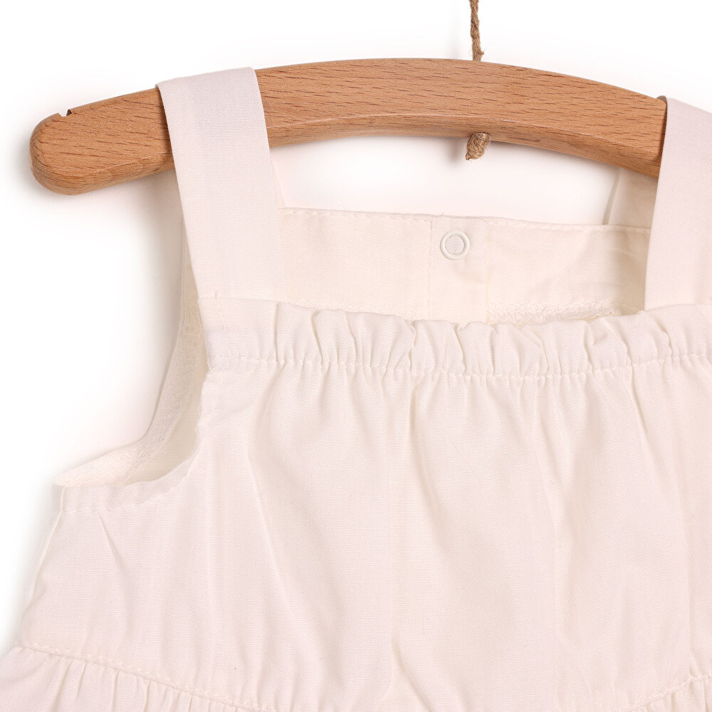 Fruit Season Büzgü Detaylı Poplin Bluz - Tayt Takım Kız Bebek