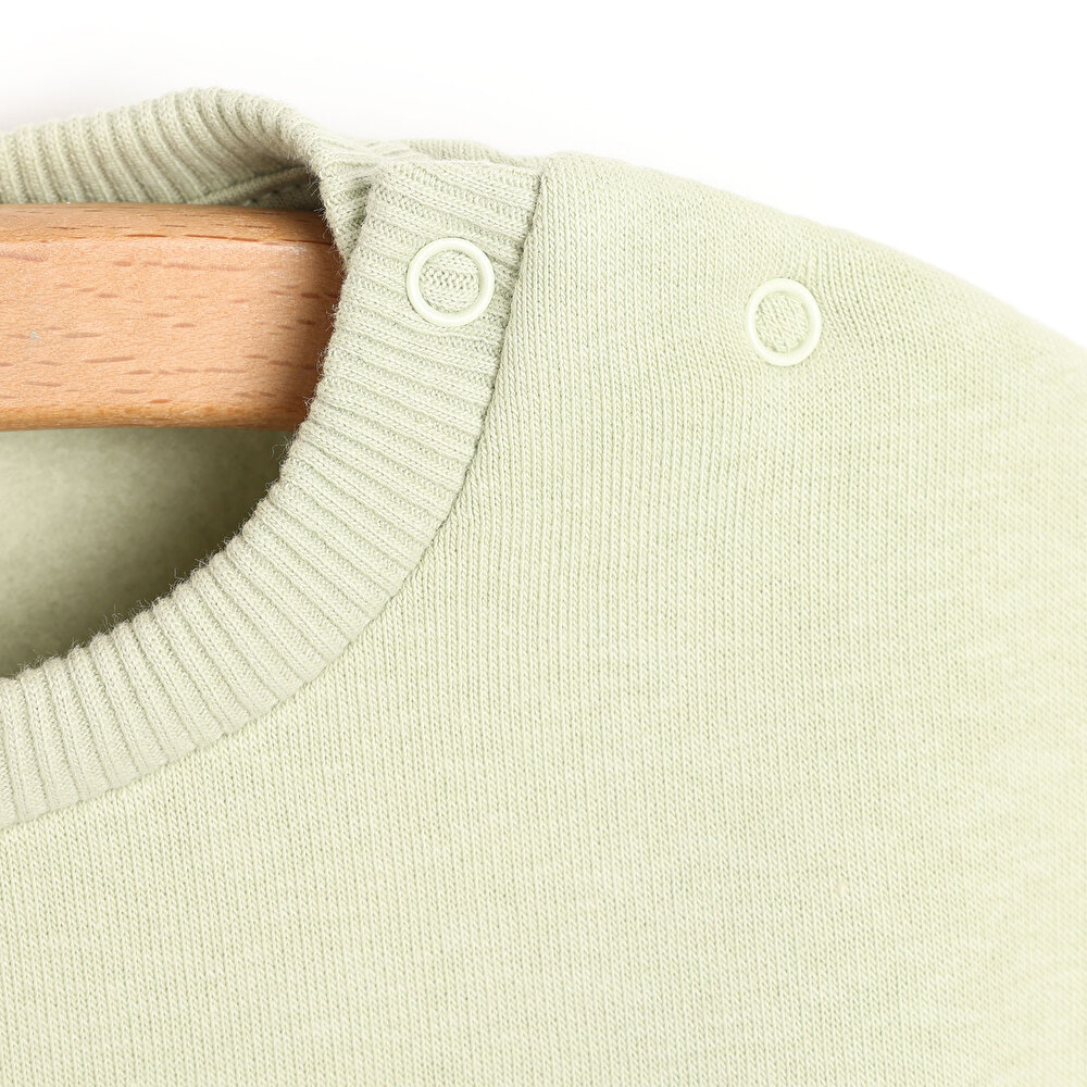Fun In Woodland Sweatshirt-Patiksiz Alt Erkek Bebek
