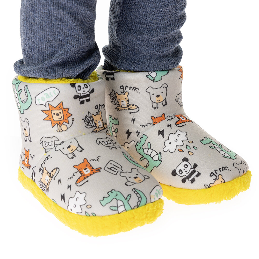 Funnybaby  Baskılı Panduf Erkek Bebek