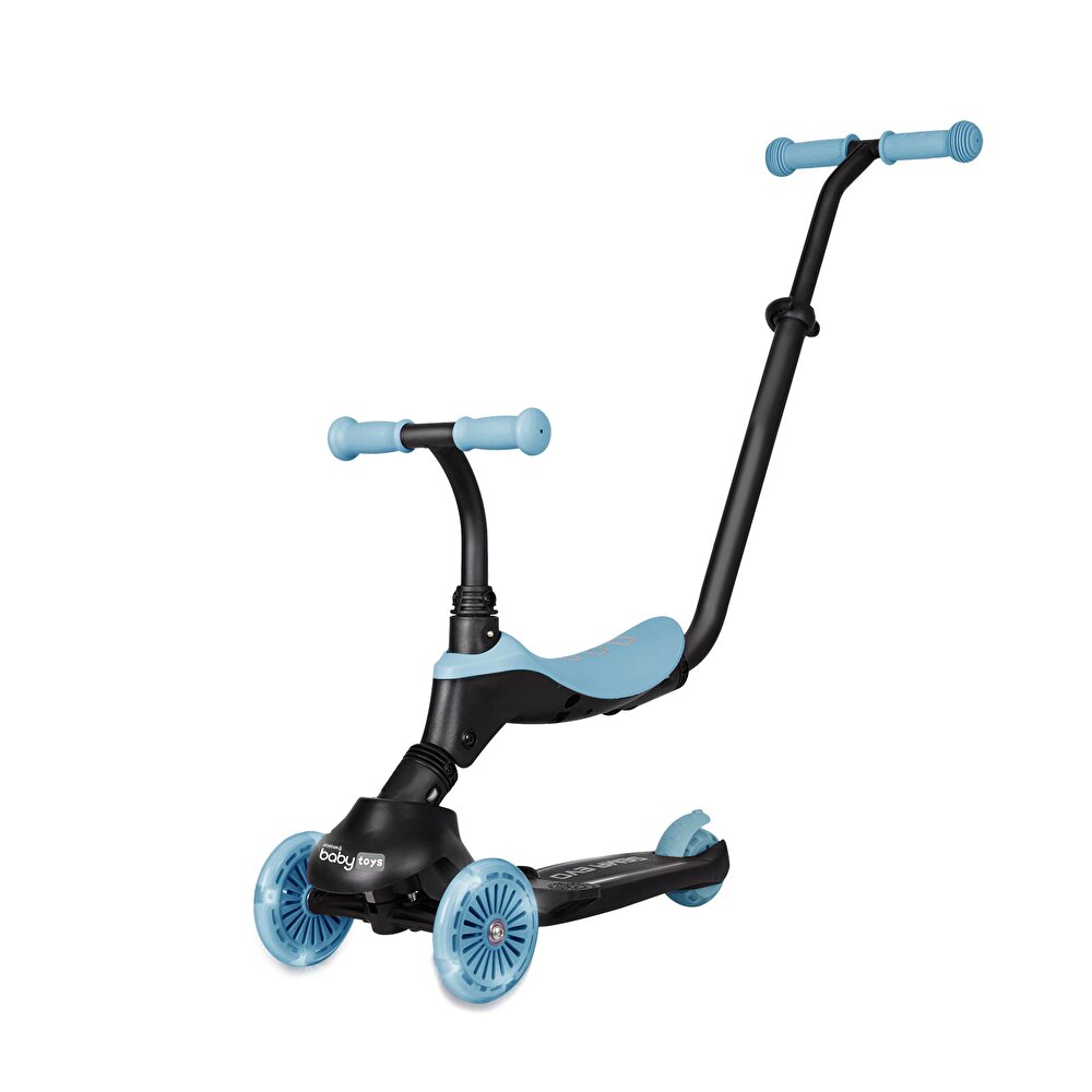 Funride 5in1 Işıklı Scooter-Mavi