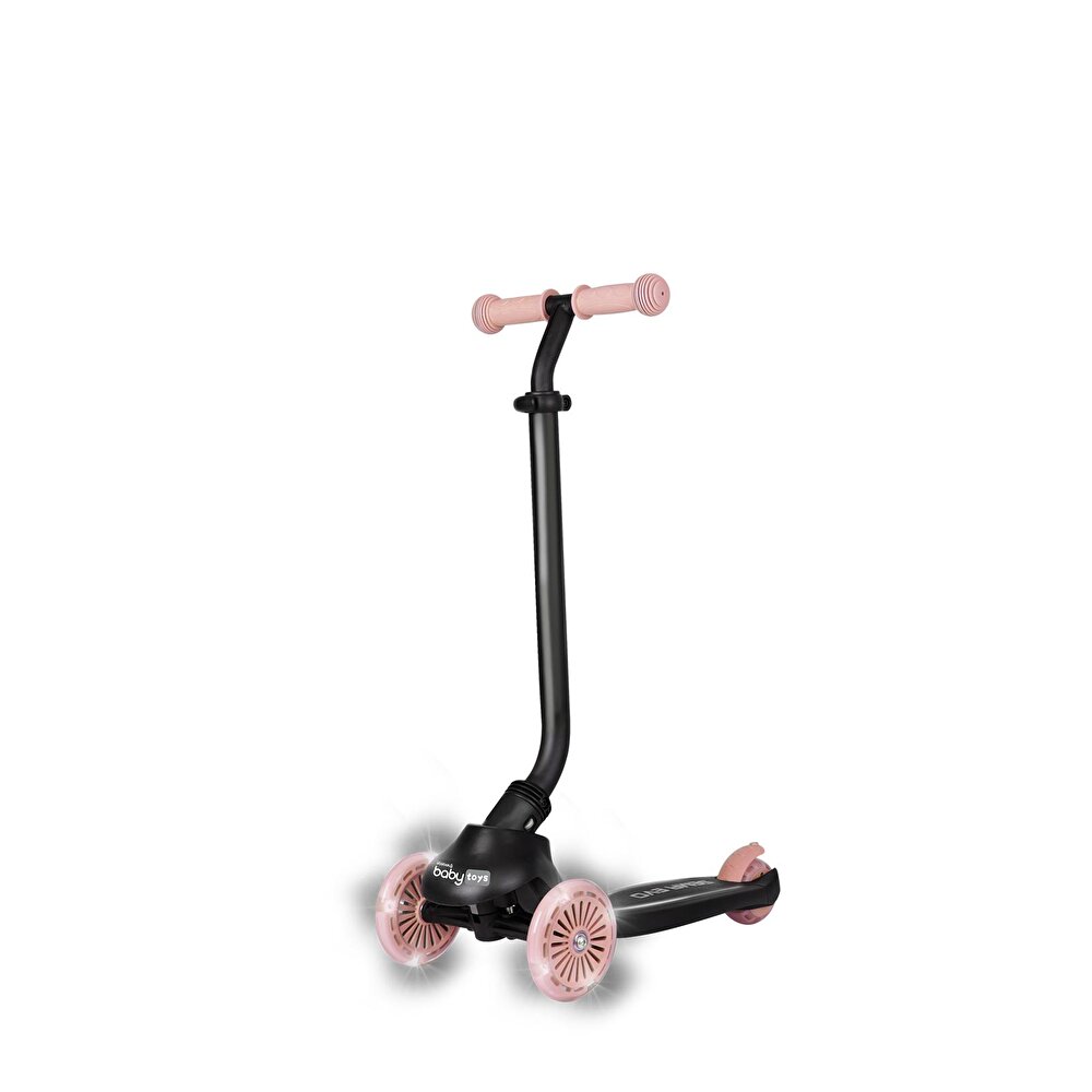 Funride 5in1 Işıklı Scooter-Mercan Pembe