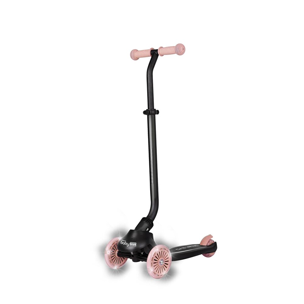 Funride 5in1 Işıklı Scooter-Mercan Pembe
