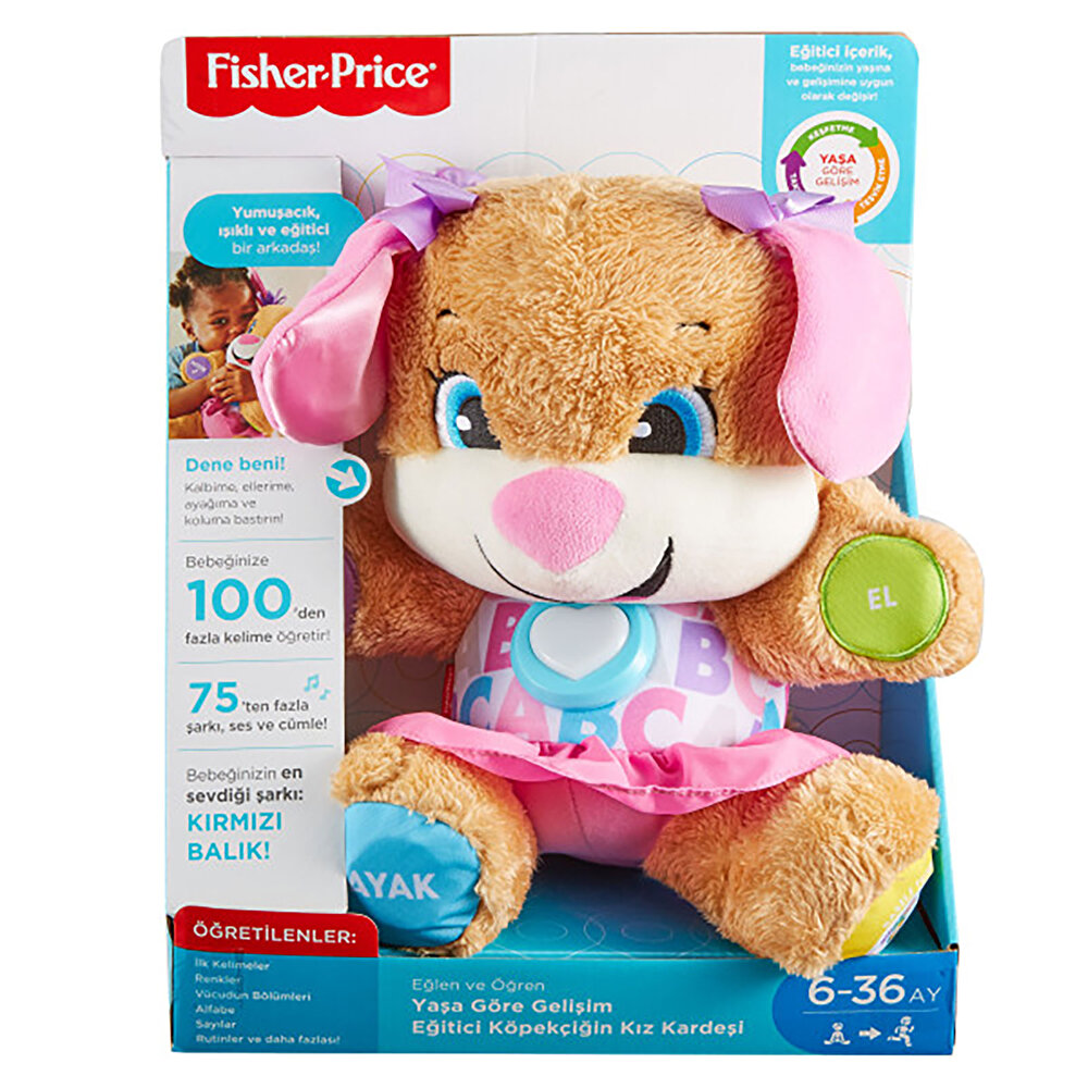 Fisher Price Eğitici Köpekçiğin Kız Kardeşi FPP83