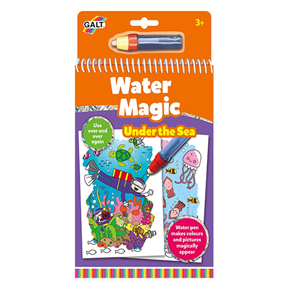 Water Magic Sihirli Boyama Kitabı Denizin Altında + 3 Yaş