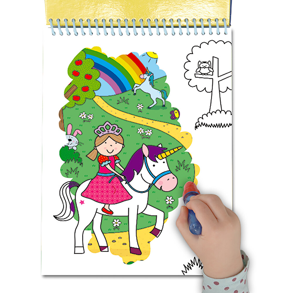Water Magic Sihirli Boyama Kitabı Unicorns +3 Yaş