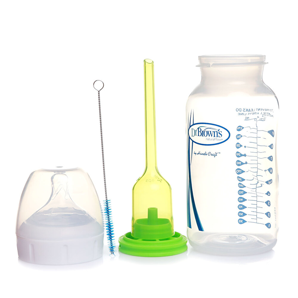 DB 91600 Dr Browns Options+ Geniş Ağız Antikolik PP Biberon 270 ml 0+ Ay