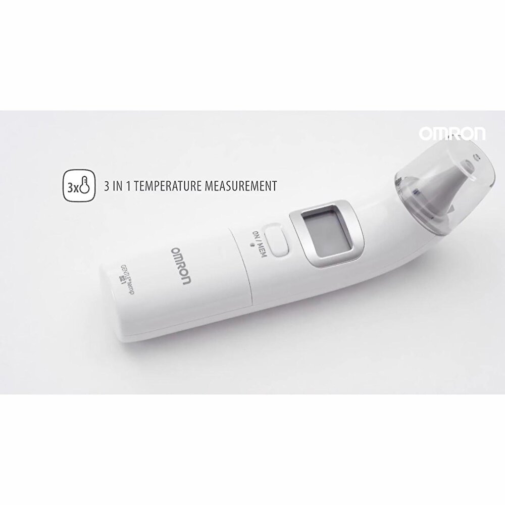 Gentle Temp 520 Bebek Kulaktan Ateş Ölçer Beyaz