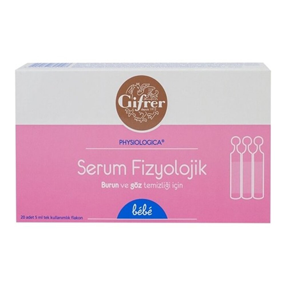 20'li Serum Fizyolojik Damla 5 ml