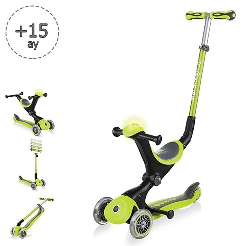 Go Up Deluxe Play Scooter - Yeşil
