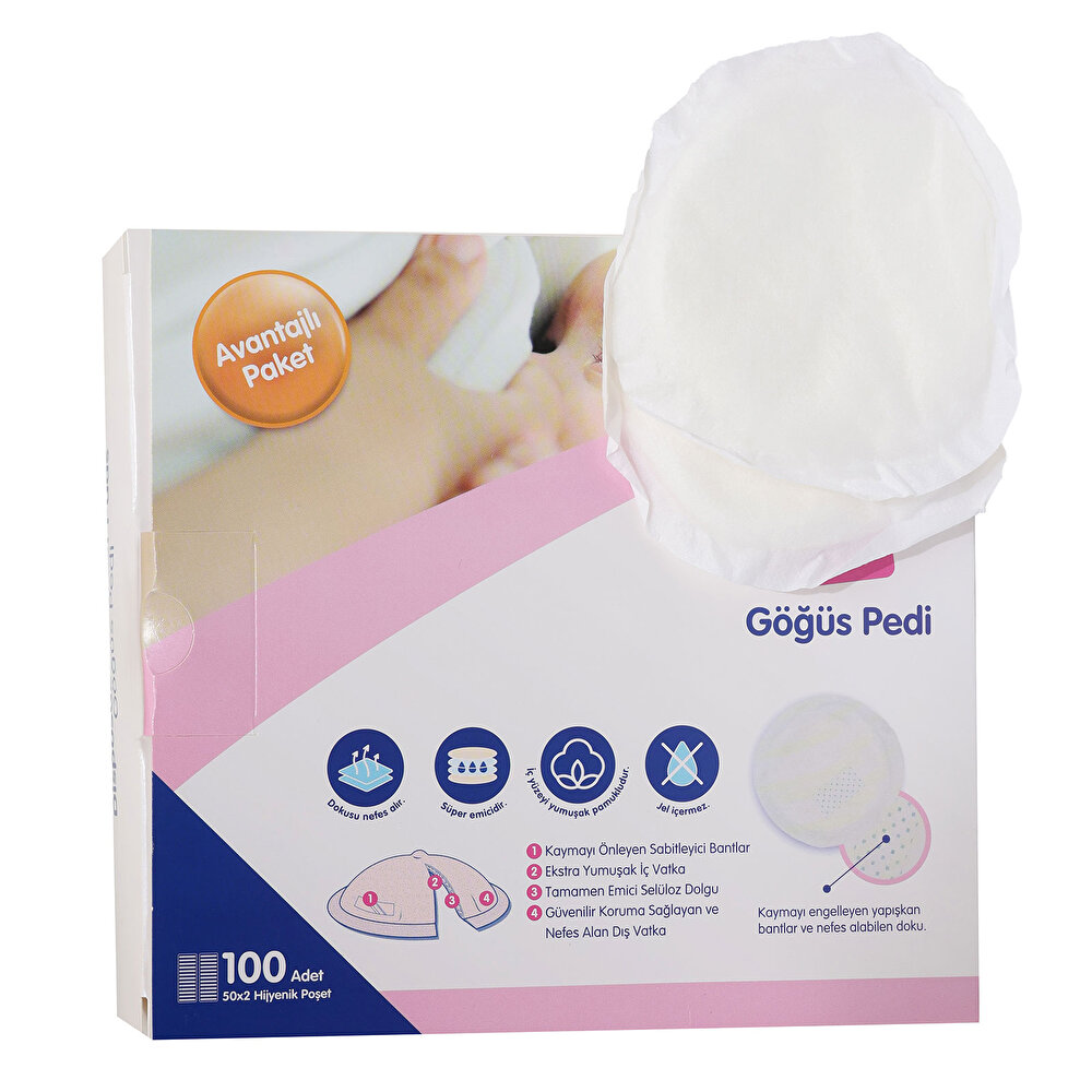 Göğüs Pedi 100 Adet
