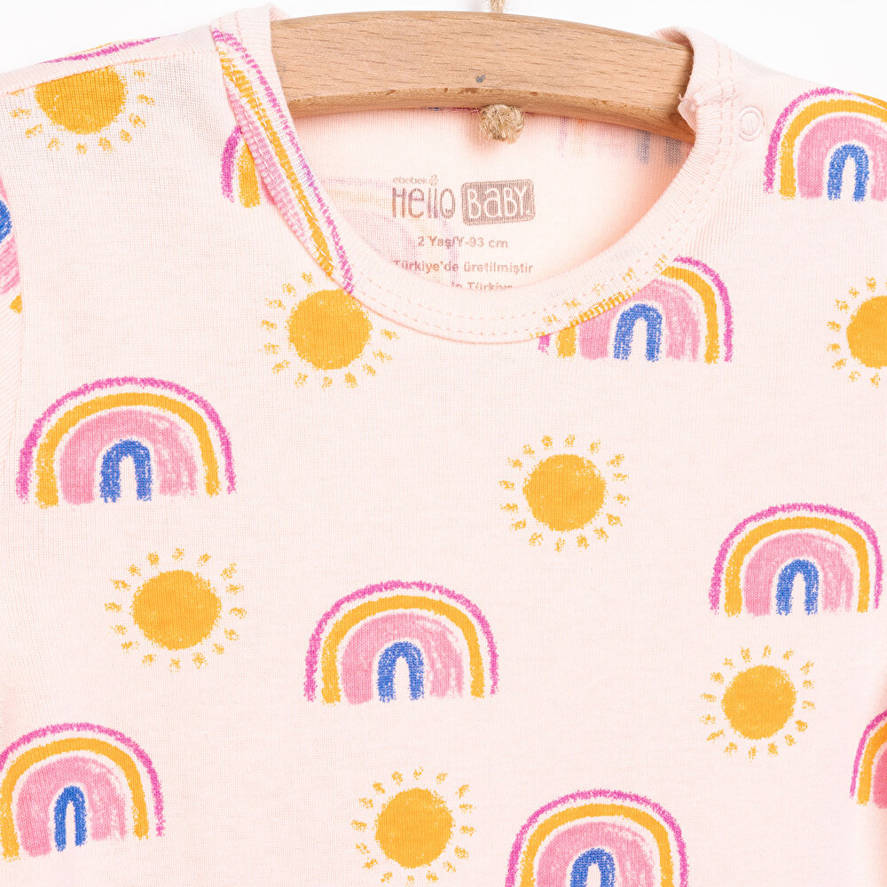 Gökkuşağı Kısa Kol Body