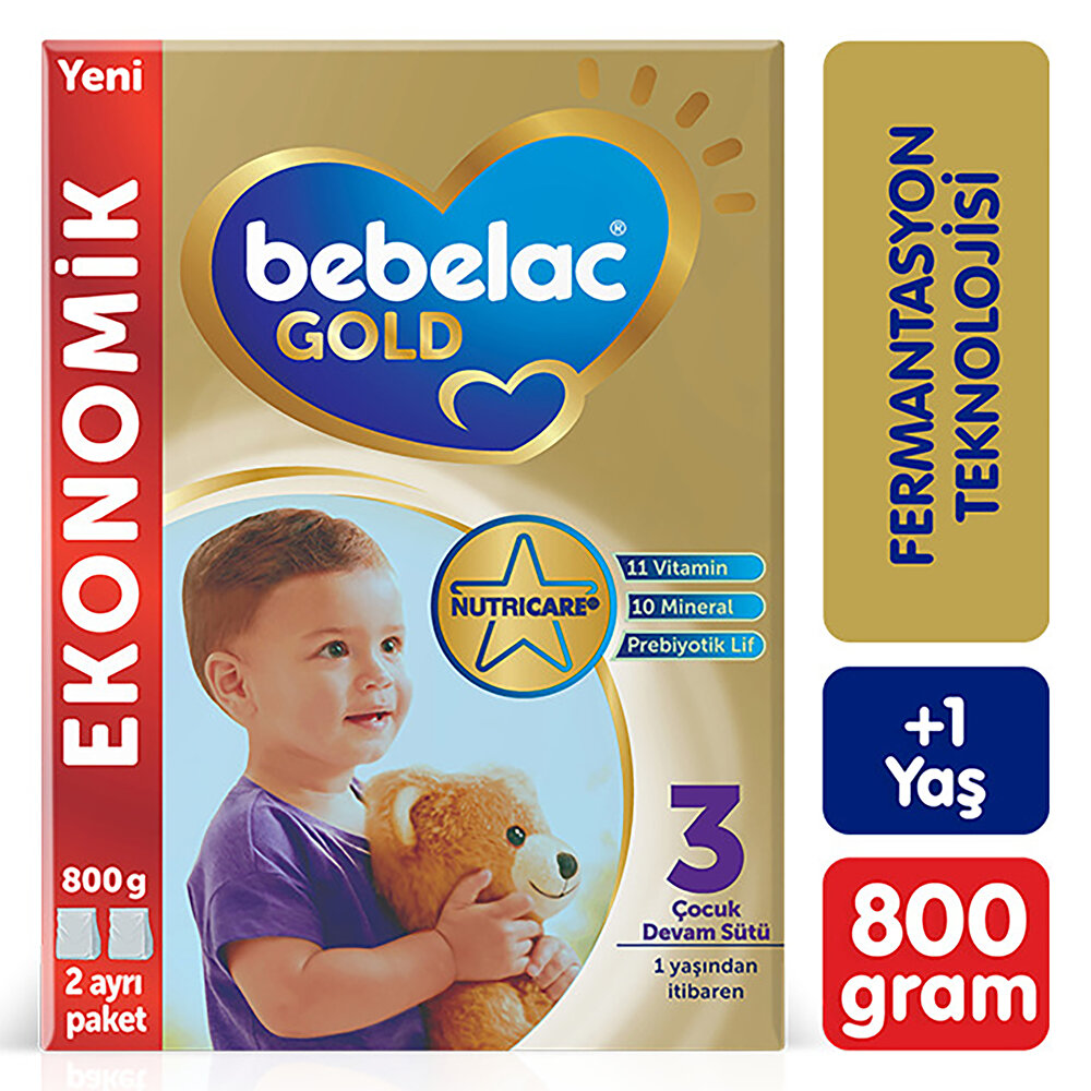 3 Çocuk Devam Sütü 800 gr 1+ Yaş