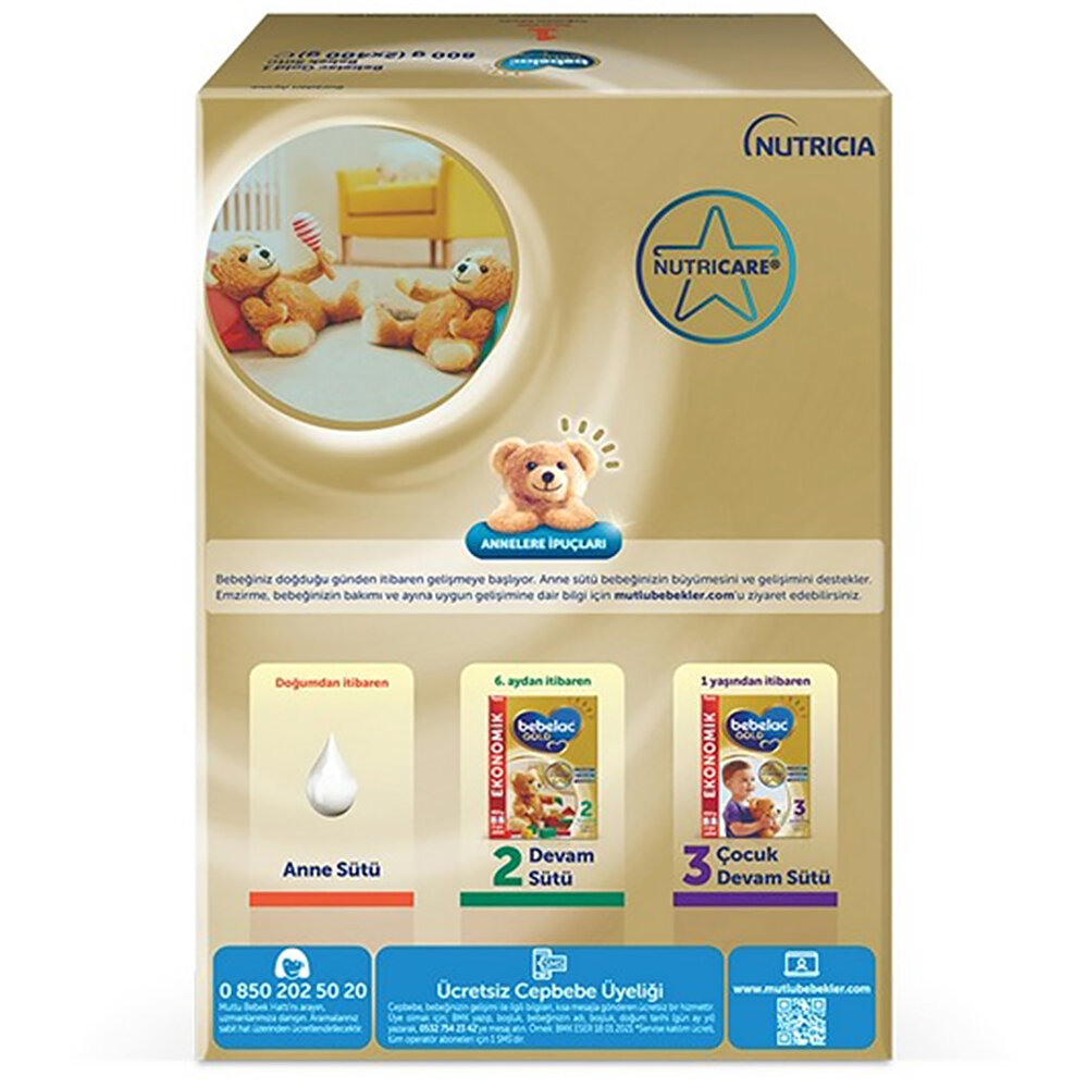 1 Bebek Sütü 800 gr 0-6 Ay