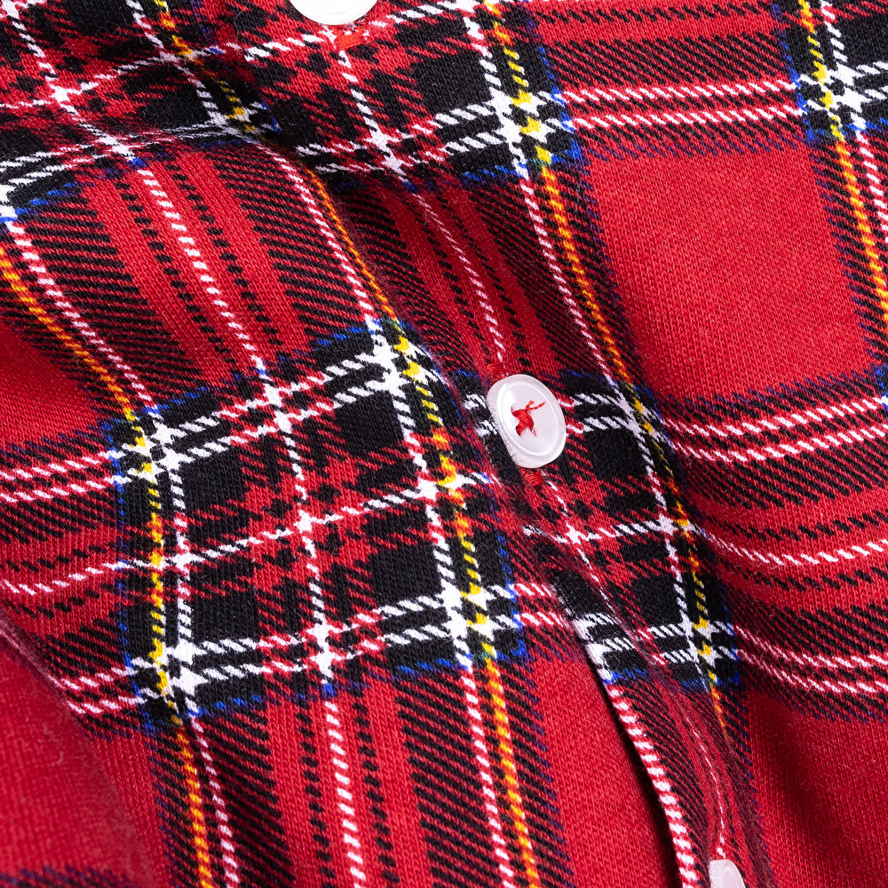 Gömlek Yaka Pijama Takımı Erkek Bebek