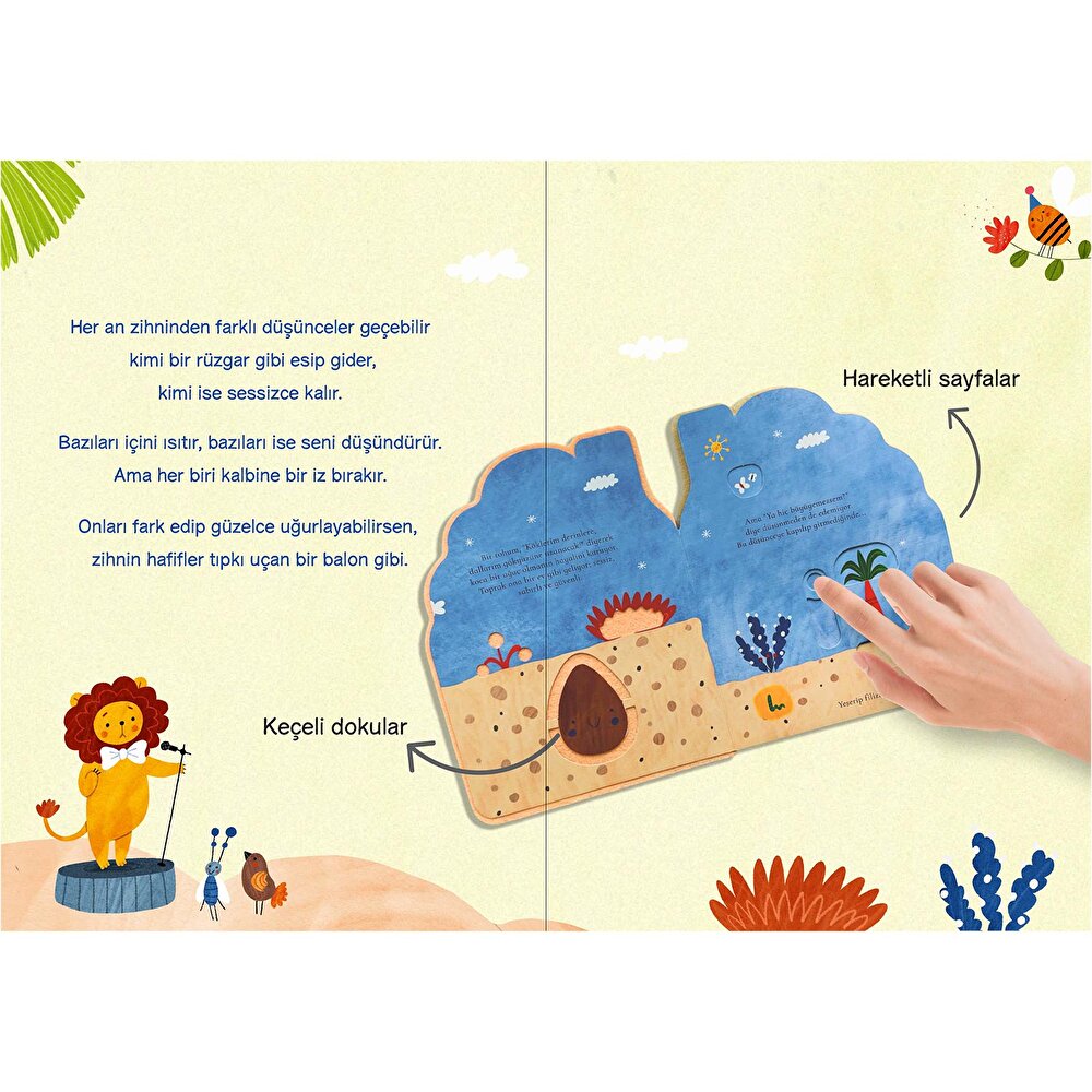 Gördüm Seni Düşüncelerim Keçeli Haraketli Kitap