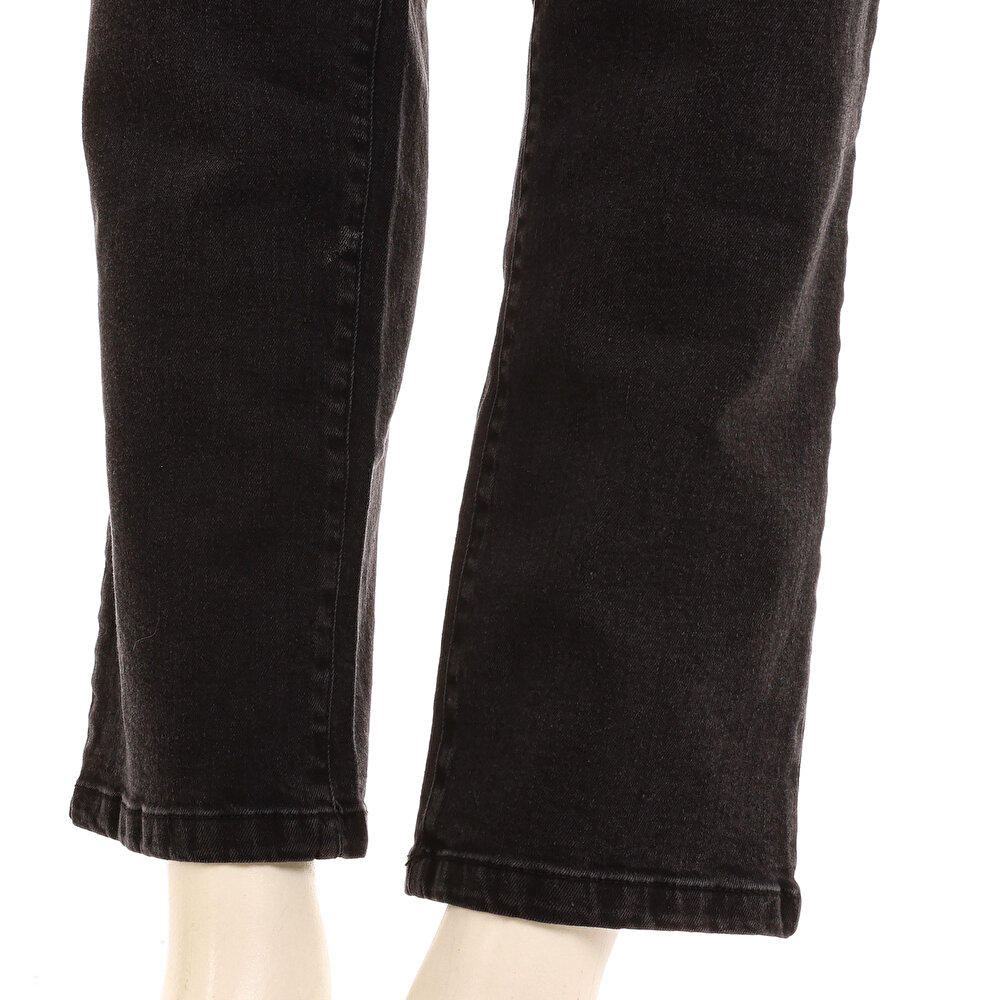 Hamile Denim Pantolon Düz Paça