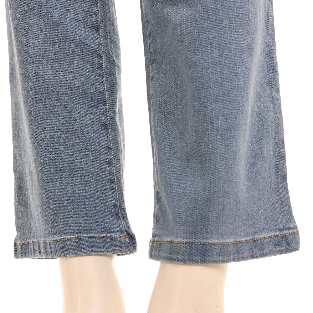 Hamile Denim Pantolon Düz Paça