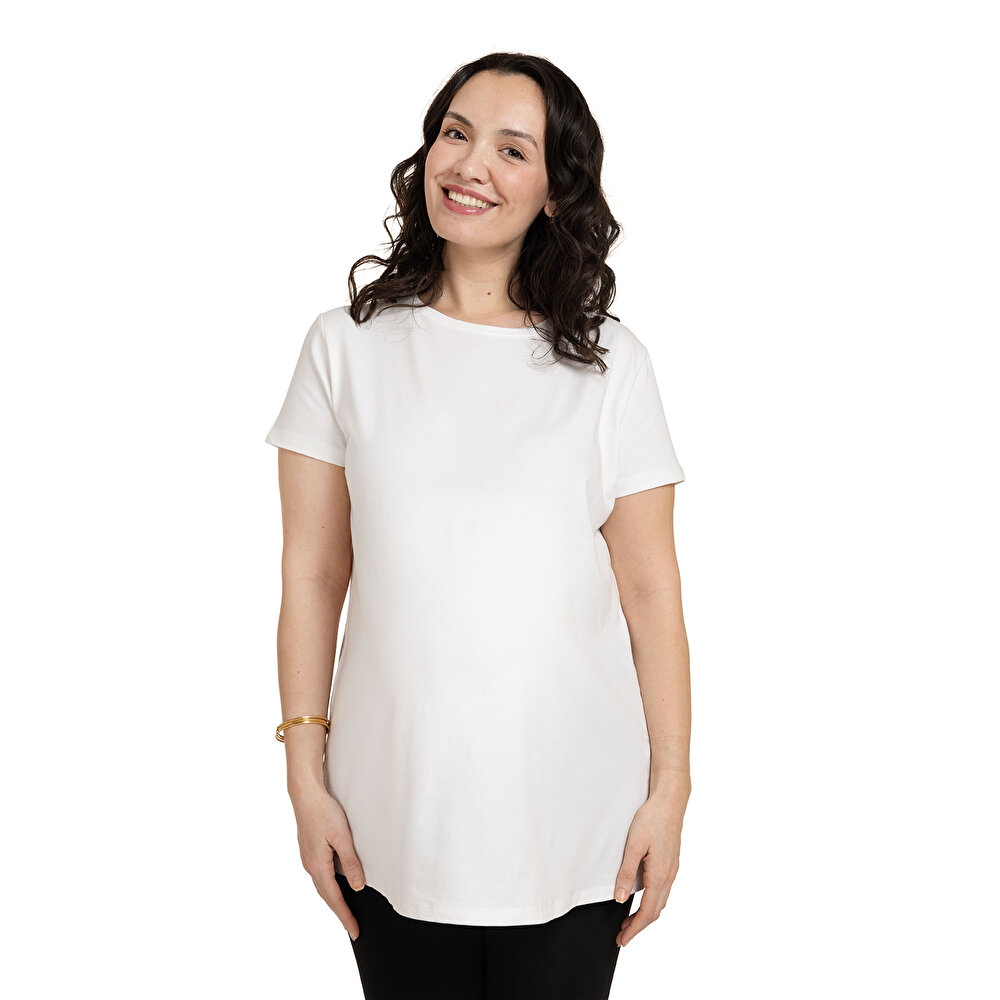 Hamile Kısa Kol Tshirt