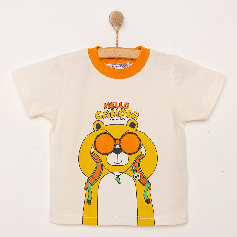 Happy On The Road Erkek Tshirt Erkek Bebek