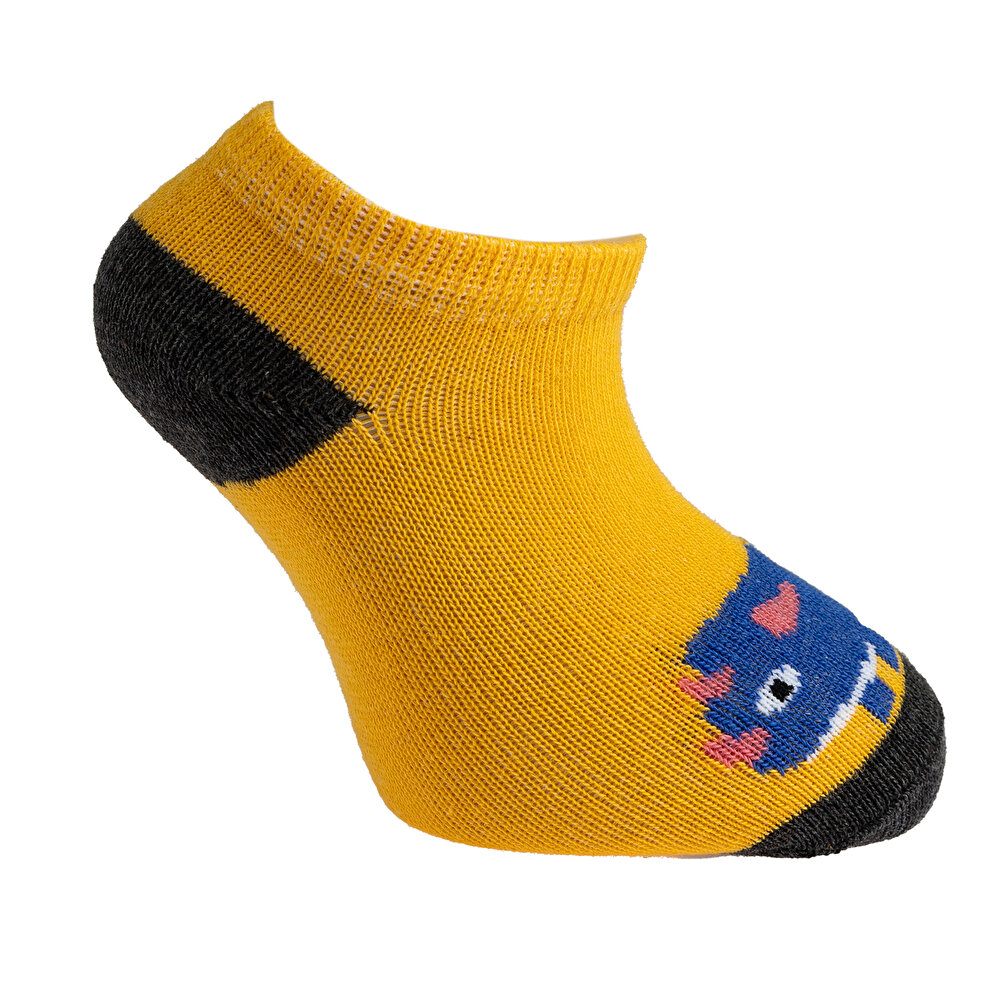 Hayvan Desenli 3'lü Bilek Çorap Erkek Bebek