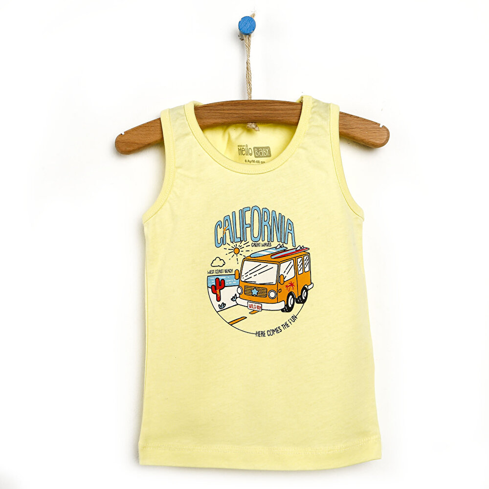 Basic Erkek Bebek Atlet Tshirt