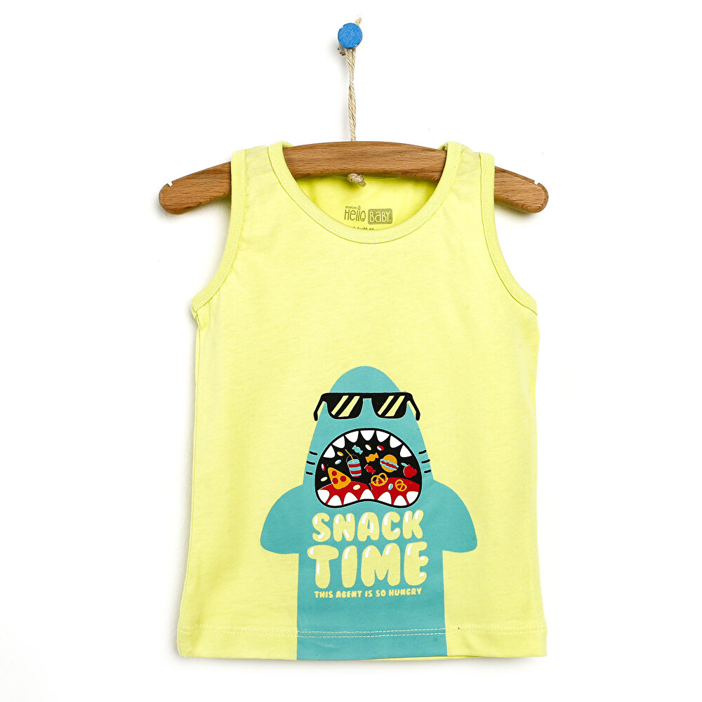 Basic Erkek Bebek Atlet Tshirt