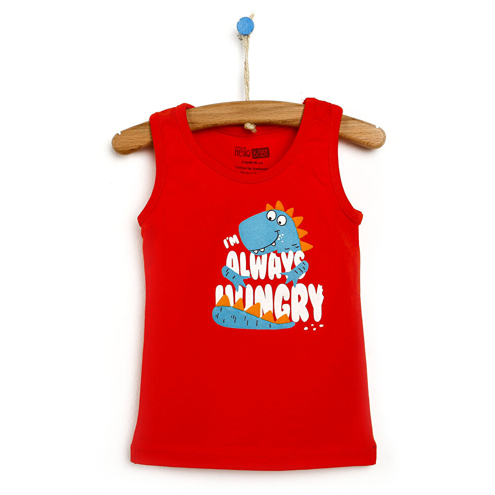 Basic Erkek Bebek Atlet Tshirt