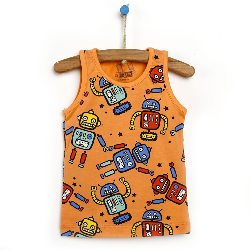 Basic Erkek Bebek Atlet Tshirt