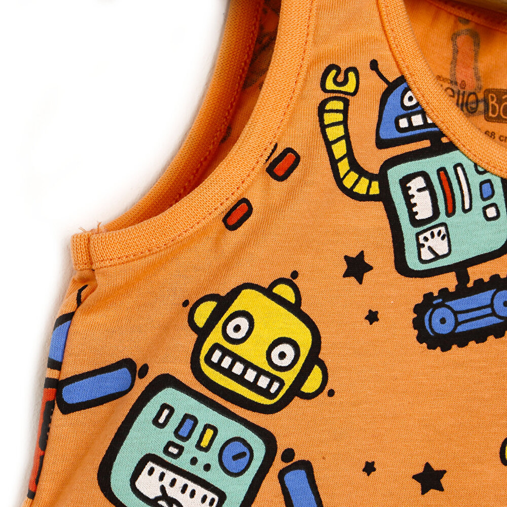 Basic Erkek Bebek Atlet Tshirt