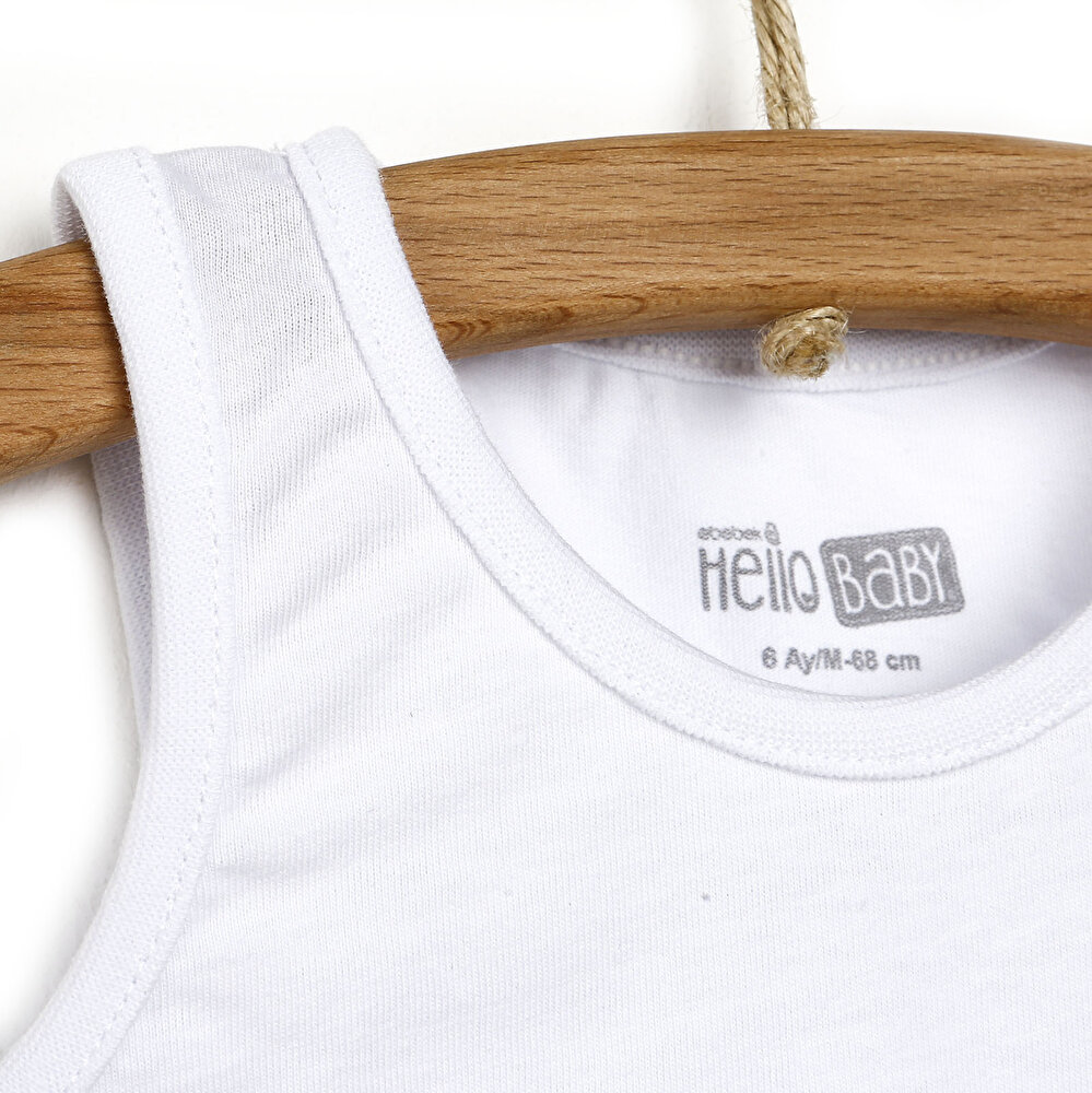 Basic Erkek Bebek Atlet Tshirt