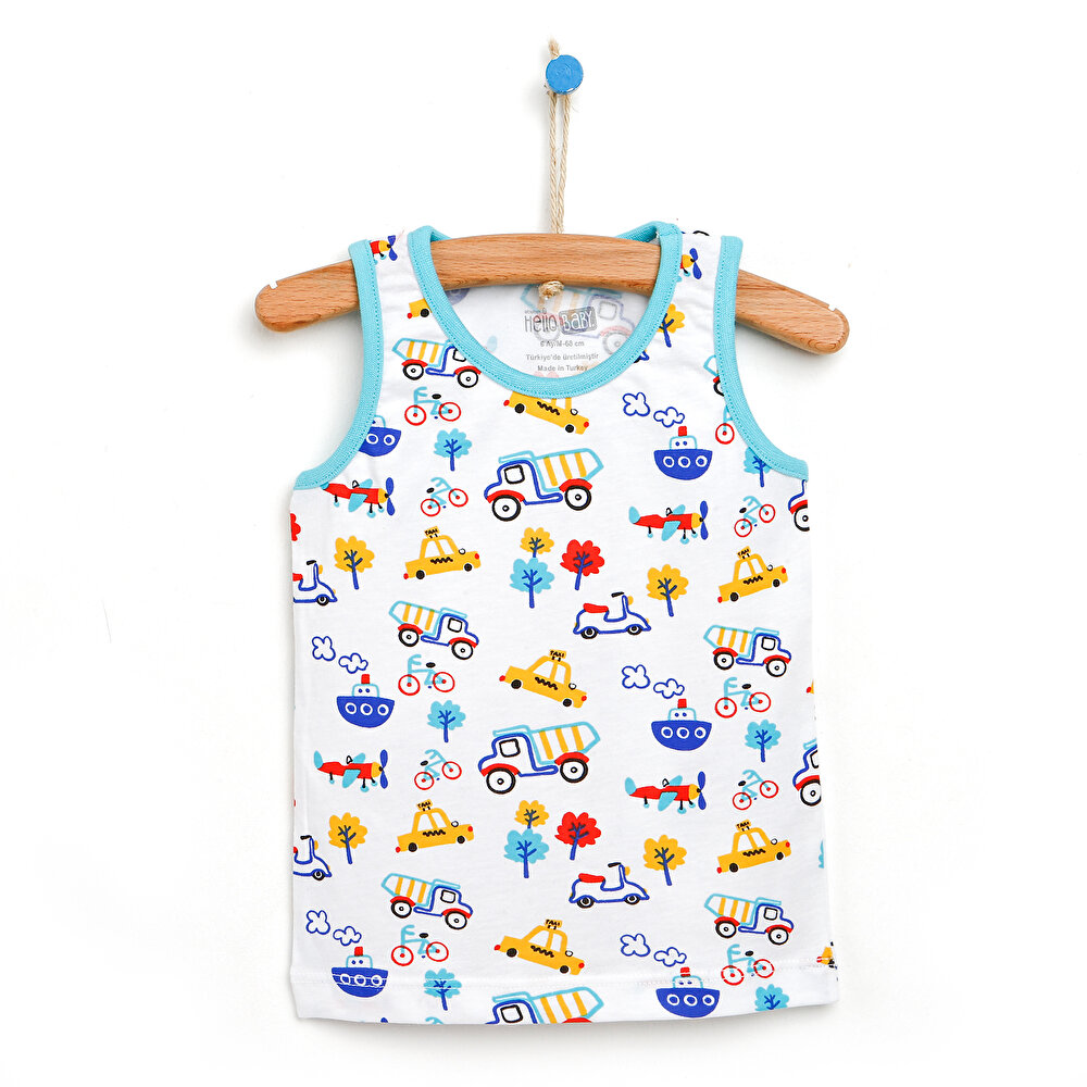 Basic Erkek Bebek Atlet Tshirt