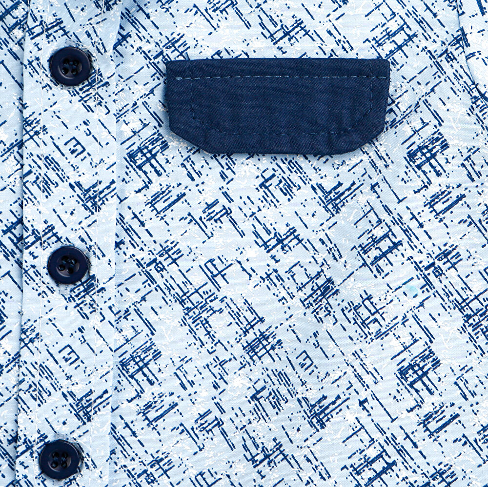 Basic Erkek Bebek Polo Yakalı Gömlek-Şort Takım Erkek Bebek