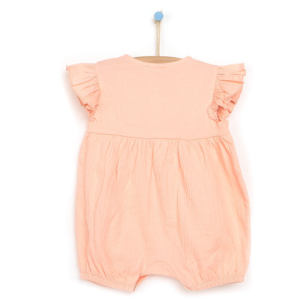 Basic Kısa Tulum Kız Bebek