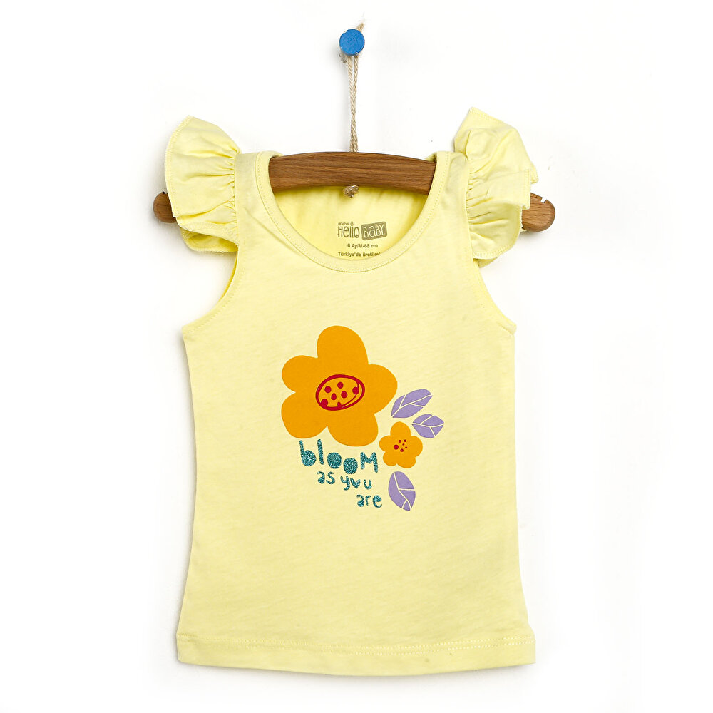 Basic Kız Bebek Atlet Tshirt