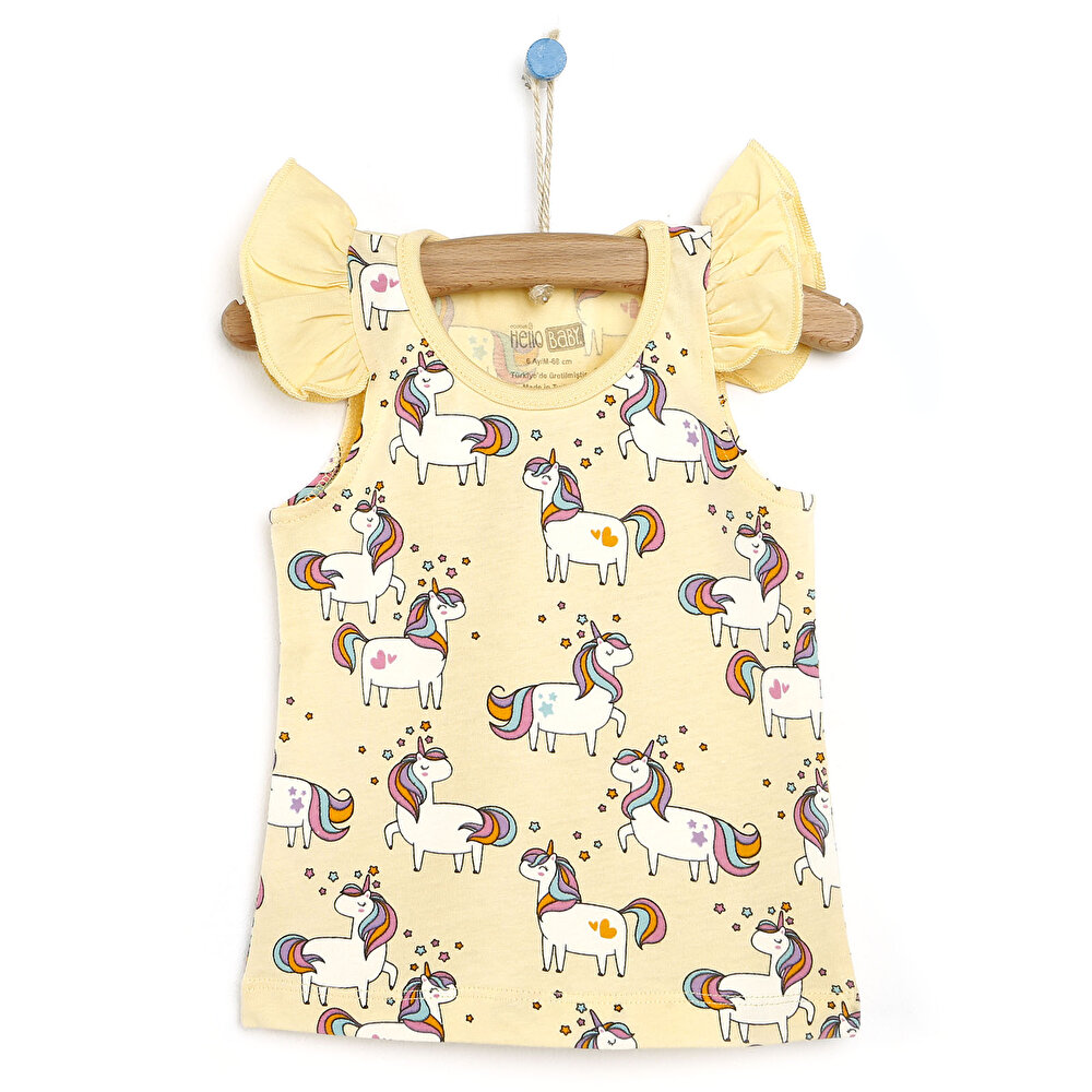Basic Kız Bebek Atlet Tshirt