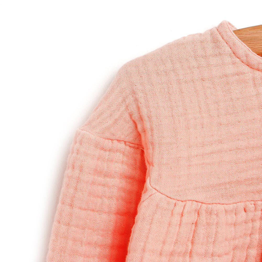 Basic Kız Bebek Müslin Elbise