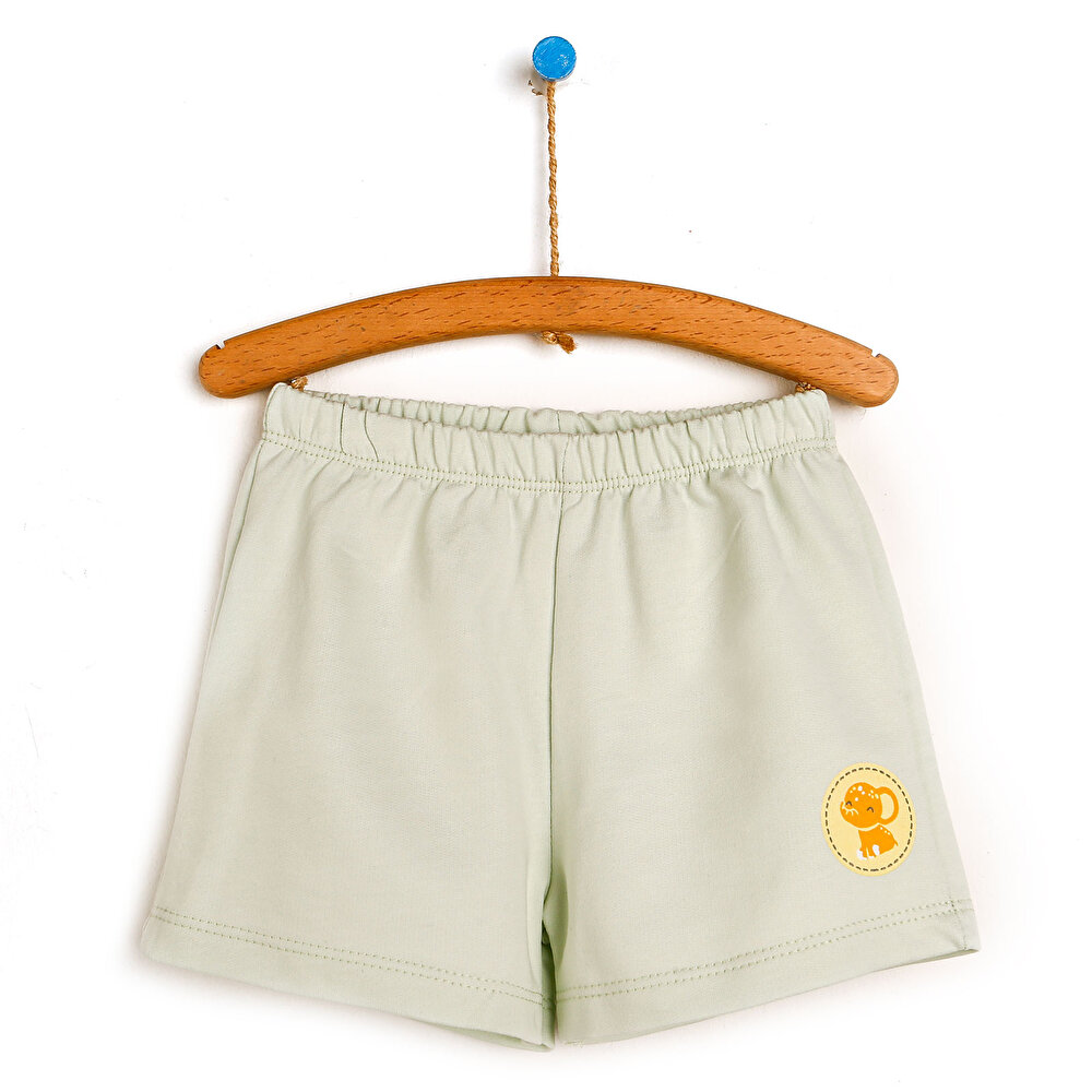 Basic Kız Bebek Örme Shorts Kız Bebek