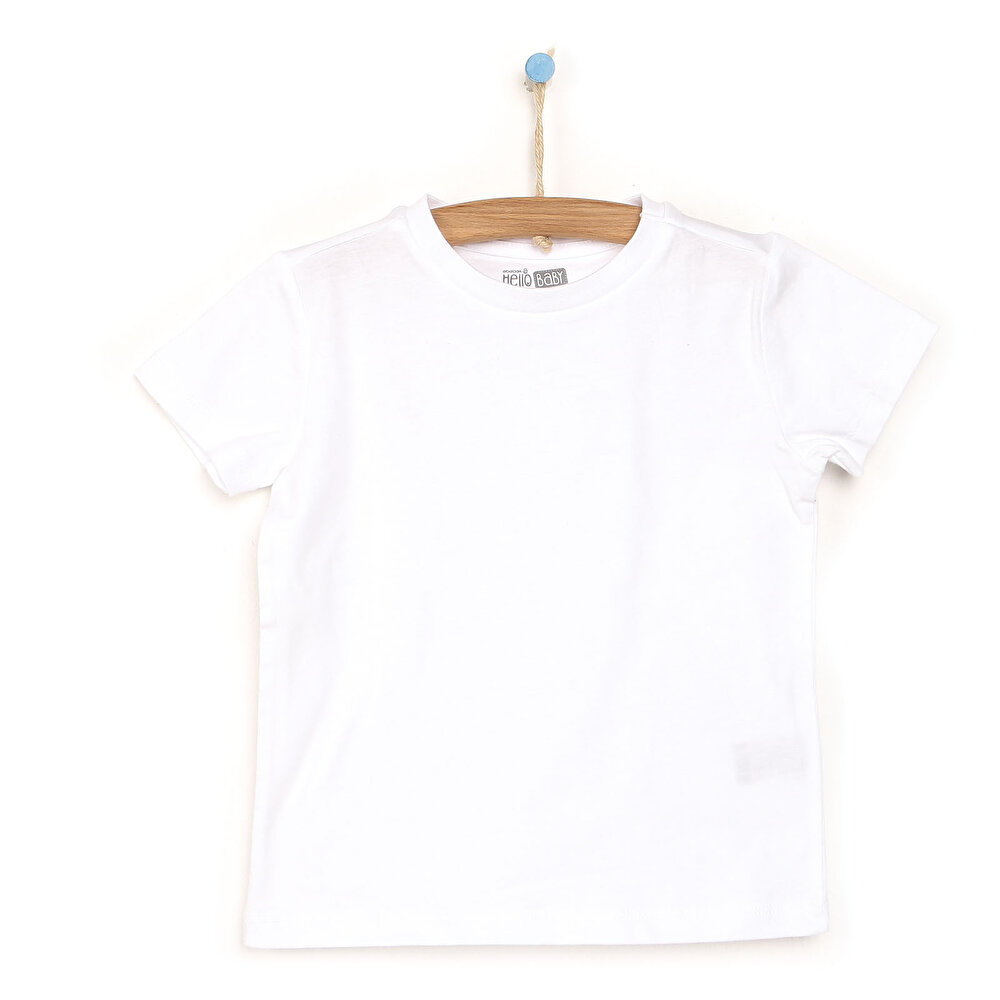 Basic Erkek Bebek Marine Desenli Salopet-Tshirt Takım Erkek Bebek